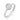 RHODIUM PLATED RING WITH ZIRCONIA