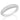 RHODIUM PLATED RING WITH ZIRCONIA