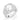 RHODIUM PLATED RING WITH CRYSTAL AND ZIRCONIA