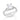 RHODIUM PLATED RING WITH ZIRCONIA