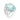 RHODIUM PLATED RING WITH CRYSTAL