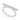 RHODIUM PLATED RING WITH ZIRCONIA