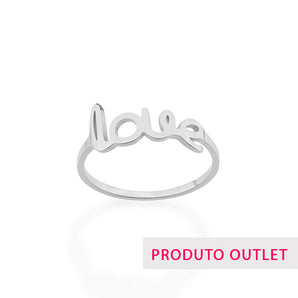 RHODIUM PLATED RING