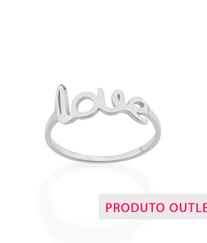 RHODIUM PLATED RING