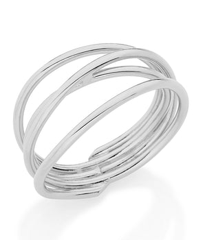 RHODIUM PLATED RING