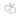 RHODIUM PLATED RING WITH ZIRCONIA