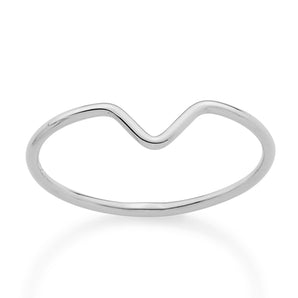 RHODIUM PLATED RING