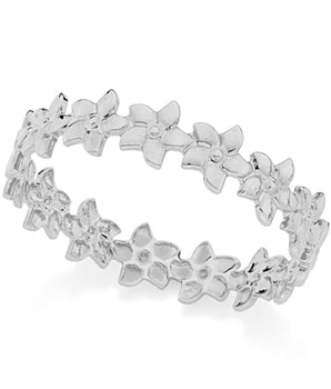 RHODIUM PLATED RING
