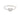 RHODIUM PLATED RING WITH ZIRCONIA