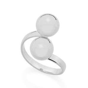 RHODIUN PLATED RING