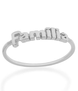 RHODIUN PLATED RING