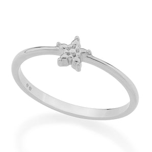 RHODIUM PLATED RING