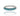 RHODIUM PLATED RING WITH ZIRCONIA