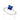 RHODIUM PLATED RING WITH ZIRCONIA