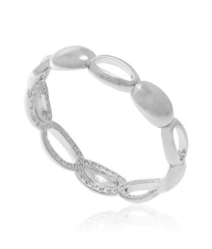 RHODIUM PLATED RING