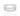 RHODIUM PLATED RING WITH ZIRCONIA