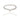 RHODIUM PLATED RING WITH ZIRCONIA