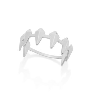 RHODIUM PLATED RING