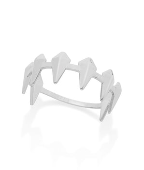 RHODIUM PLATED RING