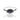 RHODIUM PLATED RING WITH CRYSTAL AND ZIRCONIA