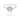 RHODIUM PLATED RING WITH ZIRCONIA