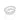 RHODIUM DOUBLE BAND RING
