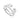 RHODIUM DOUBLE BAND RING