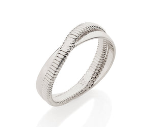 RHODIUM PLATED RING