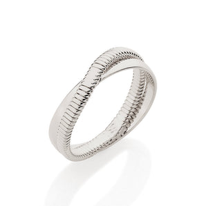 RHODIUM PLATED RING