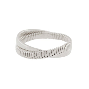 RHODIUM PLATED RING