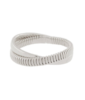 RHODIUM PLATED RING