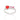 RHODIUM TRIPLE ZIRCONIA RING IN RED AND PINK