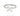 RHODIUM PLATED RING WITH ZIRCONIA