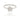 RHODIUM PLATED RING WITH ZIRCONIA
