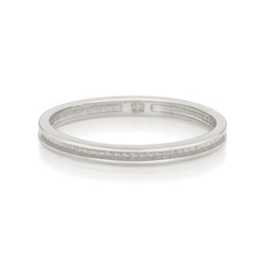 RHODIUM SHINE BRIGHT SKINNY RING