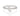RHODIUM CRESCENT MOON RING