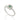 RHODIUM LUCID DREAMS RING IN GREEN