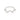 RHODIUM WAVE SKINNY RING IN WHITE
