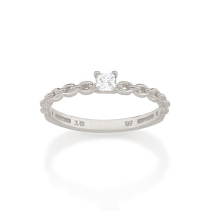 RHODIUM CHAIN RING