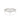 RHODIUM PLATED RING WITH ZIRCONIA