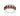 RHODIUM ELEGANT NIGHT RING IN RED