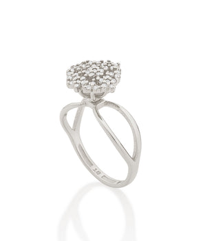 RHODIUM CLUSTER RING