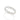 RHODIUM LACED SKINNY RING