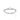 RHODIUM TWISTED POINT OF LIGHT SOLITAIRE RING