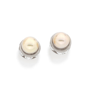 RHODIUM PLATED EARRING