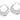 RHODIUM PLATED EARRING