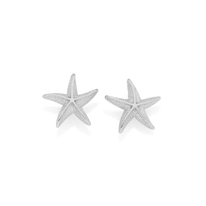 RHODIUM PLATED EARRING