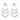 RHODIUM PLATED EARRING