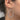 RHODIUM PLATED EARRING WITH ZIRCONIA