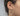 RHODIUM PLATED EARRING WITH ZIRCONIA